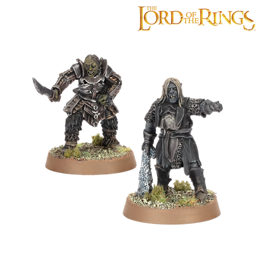 Gorbag & Shagrat (Unpainted) (Assembled)