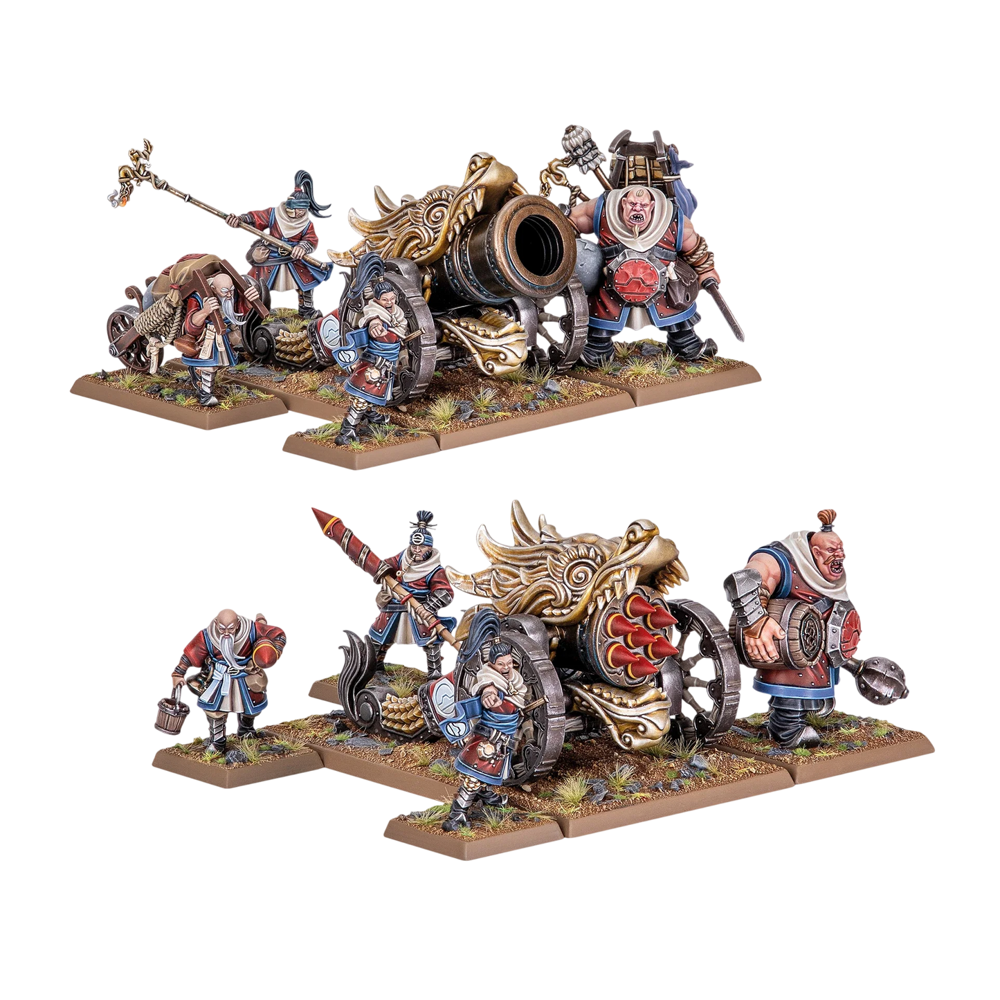 Grand Cannon & Fire Rain Rocket Battery (New in Box) from Warhammer: The Old World