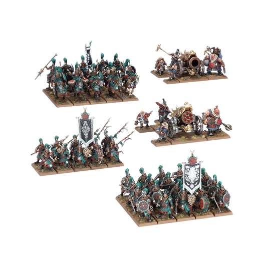 Grand Cathay Battalion (Unpainted) (Assembled) from Warhammer: The Old World