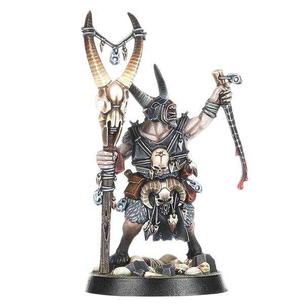 Grashrak Fellhoof (Custom Painted) (Assembled) from Age of Sigmar