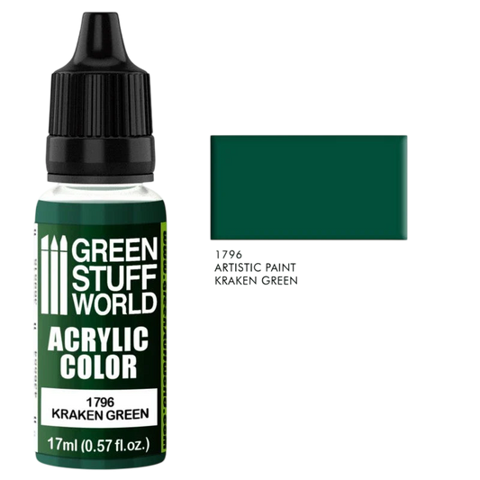 Green Stuff World - Acrylic Color Kraken Green 1796