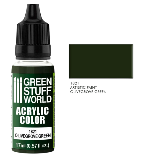 Green Stuff World - Acrylic Color Olivegrove Green 1821
