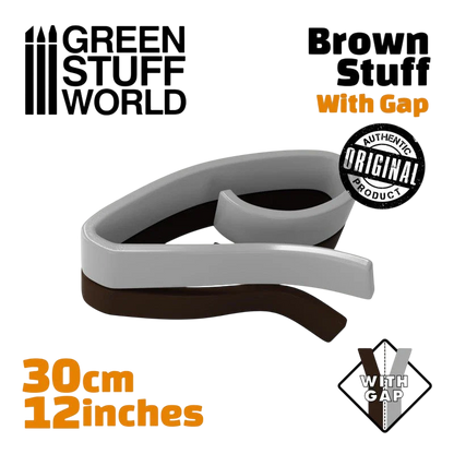 Green Stuff World - Brown Stuff Tape 12 inches With Gap 9226