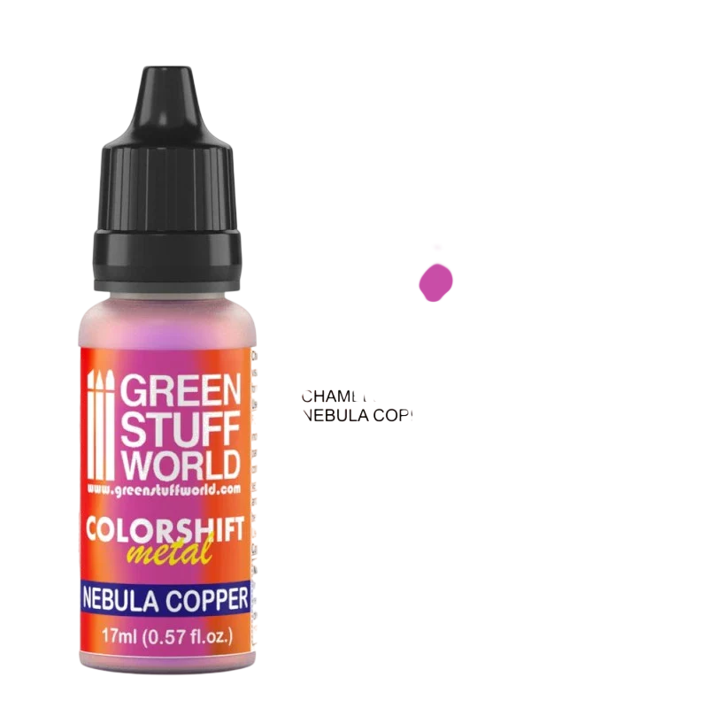 Green Stuff World - Chameleon Metal Paint Nebula Copper 1558 for Models and Miniatures