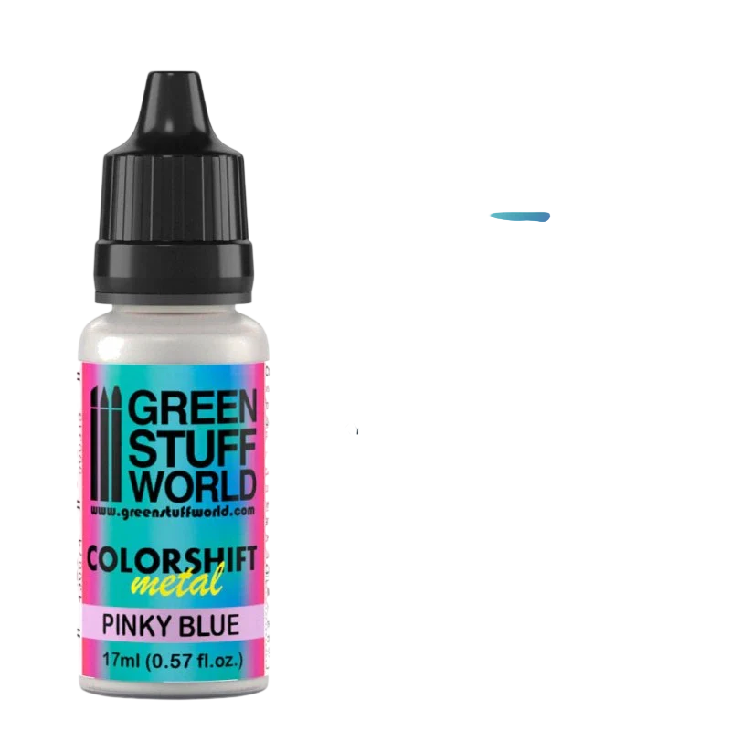 Green Stuff World - Chameleon Metal Paint Pinky Blue 1672 for Models and Miniatures