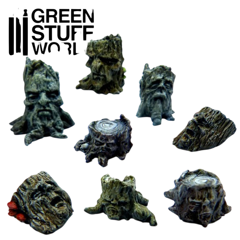 Green Stuff World - Haunted Tree Stumps 1680