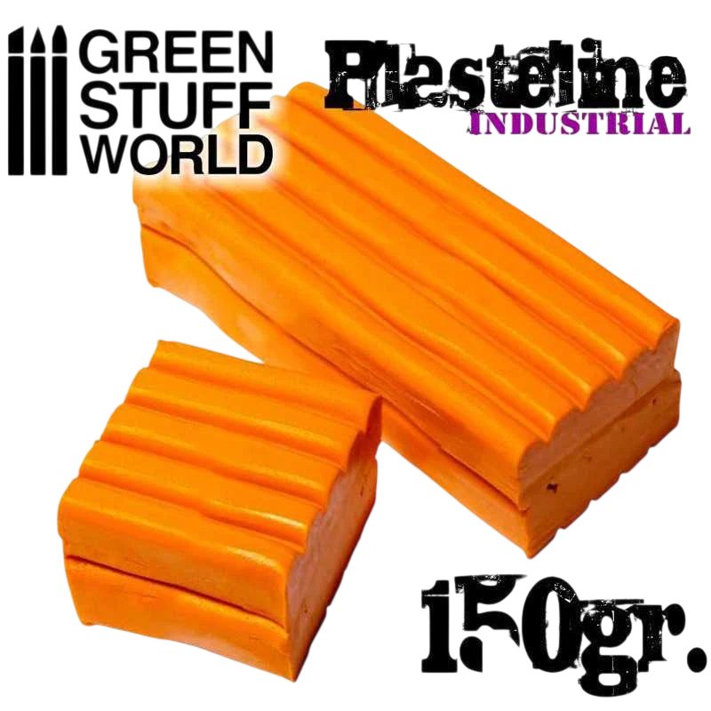 Green Stuff World - Jovi 71 - Plasticine, Orange.