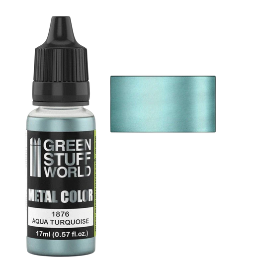 Green Stuff World - Metallic Paint Aqua Turquoise 1876