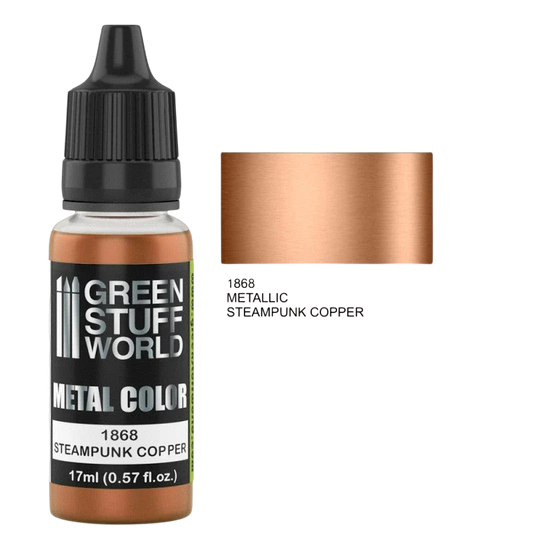 Green Stuff World - Metallic Paint Steampunk Copper 1868