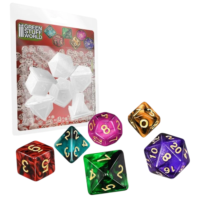 Green Stuff World - RPG Dice Molds 2496