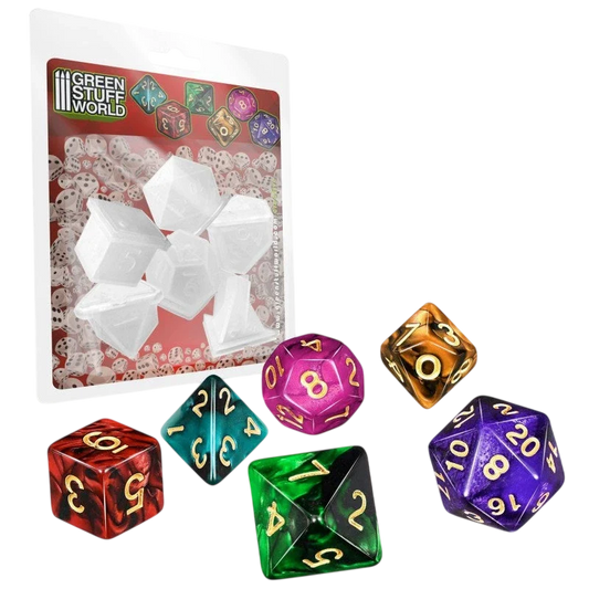 Green Stuff World - RPG Dice Molds 2496