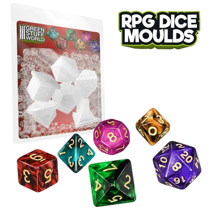 Green Stuff World - RPG Dice Molds 2496
