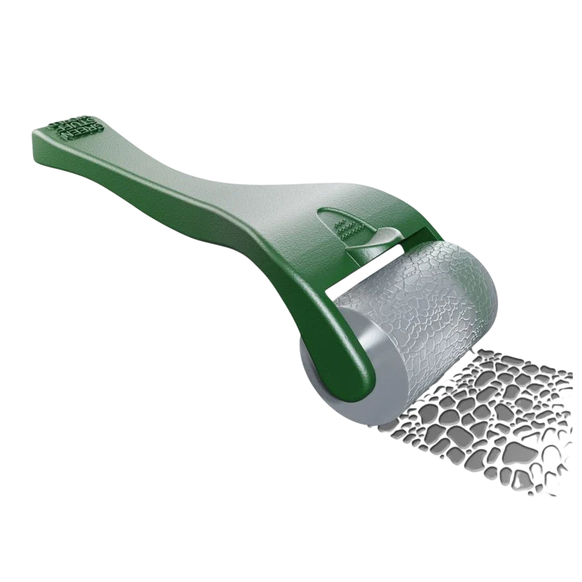 Green Stuff World - Rolling pin with Handle - Cobblestone Small 10483
