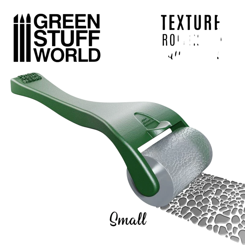 Green Stuff World - Rolling pin with Handle - Cobblestone Small 10483
