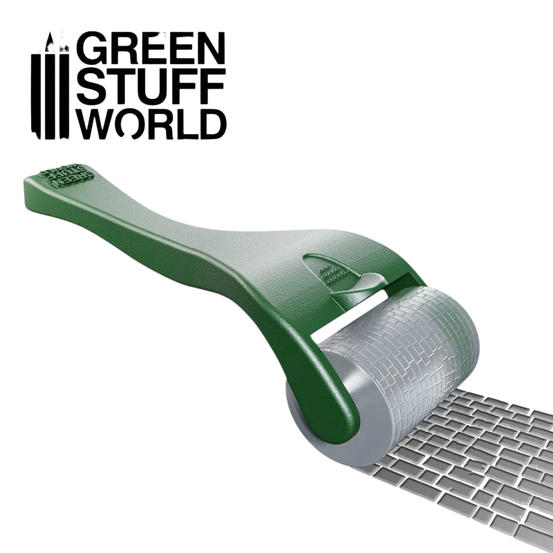 Green Stuff World - Rolling pin with Handle - Dutch Bricks 10490