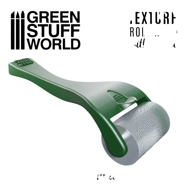 Green Stuff World - Rolling pin with Handle - Dutch Bricks Small 10489