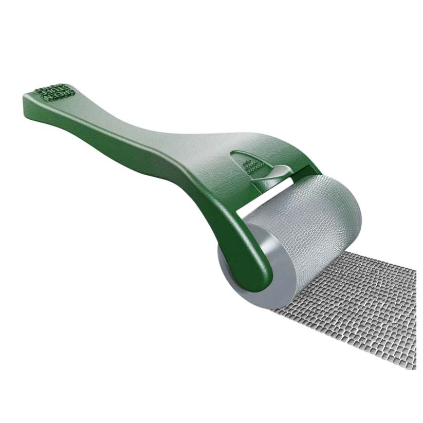 Green Stuff World - Rolling pin with Handle - Sett Pavement 15mm 10494