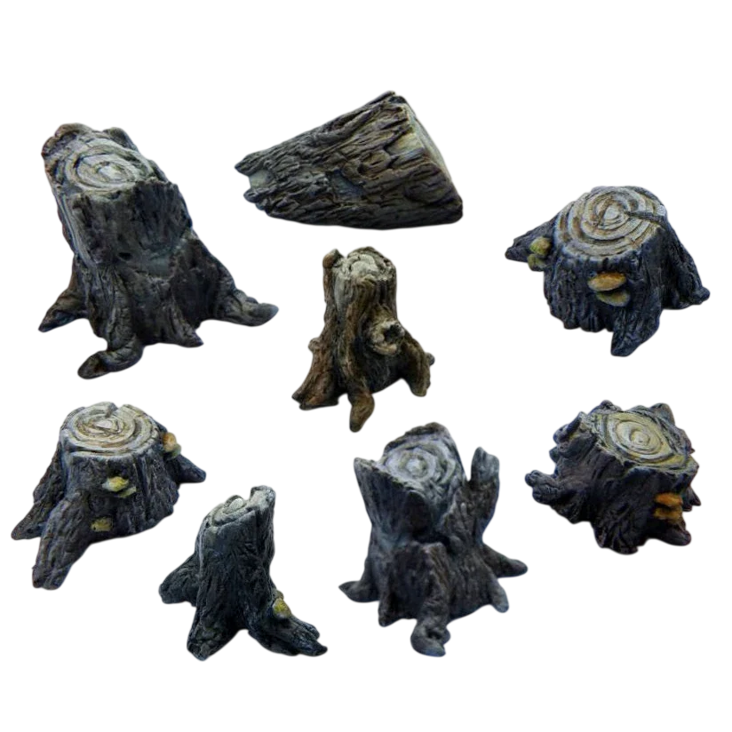 Green Stuff World - Tree Stumps 1679