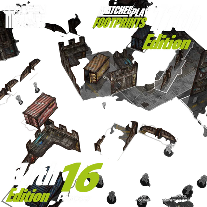 Green Stuff World 11th Edition Glasspack Footprints 40k compatible - Wargaming