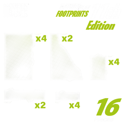 Green Stuff World 11th Edition Glasspack Footprints 40k compatible - Wargaming