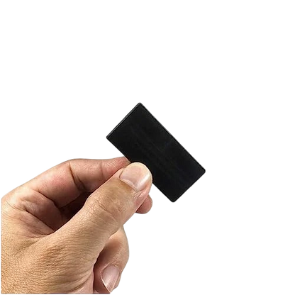 Green Stuff World 25x50mm Rectangular Plastic Bases - Black 11432