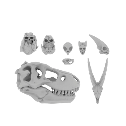 Green Stuff World 300x Battlefield Creature Skulls 1:48-1:35 - Wargaming and Basing