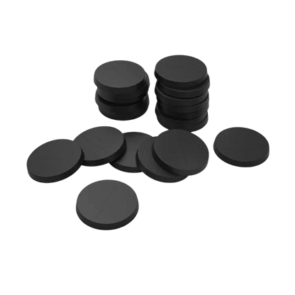 Green Stuff World 32mm Round Plastic Bases - Black 9822
