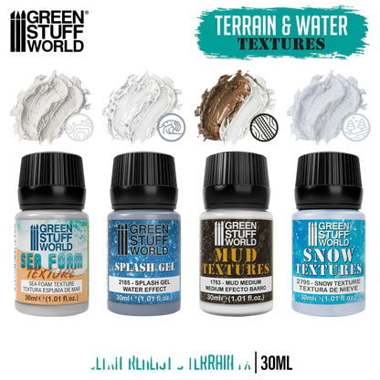 Green Stuff World Aquatic textures set 30ml for Modeling and Dioramas
