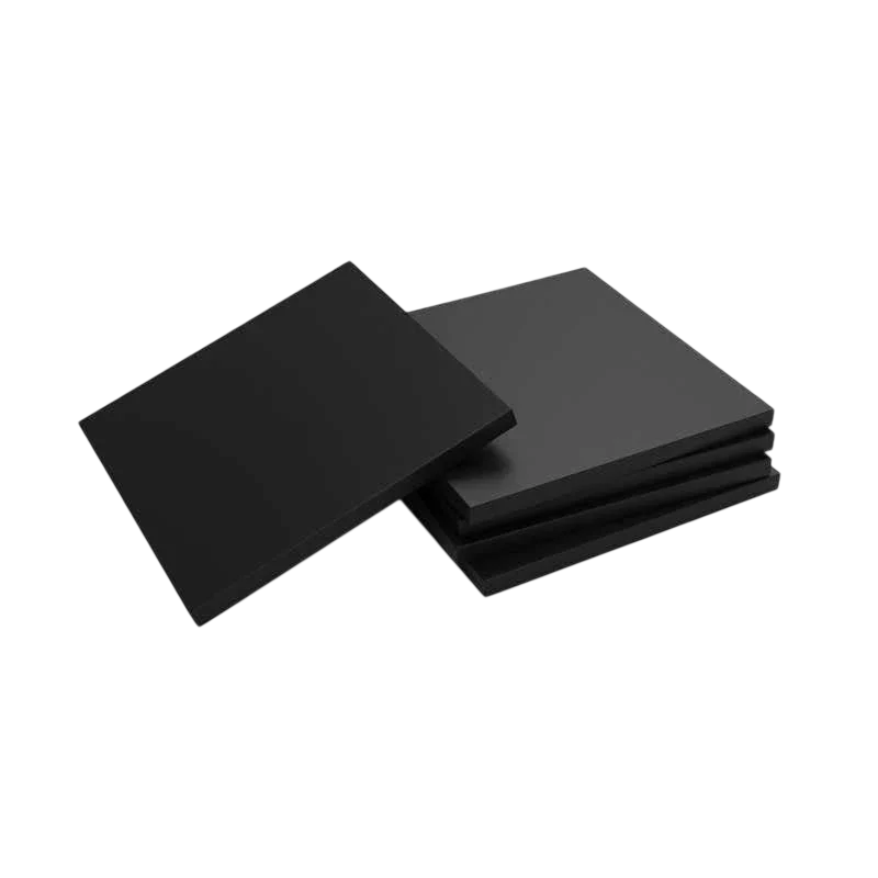 Green Stuff World Black Plastic Bases Square 60 mm 12887