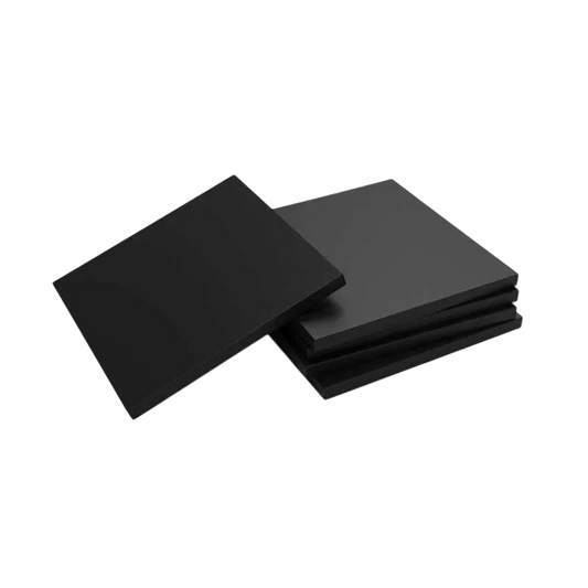Green Stuff World Black Plastic Bases Square 60 mm 12887