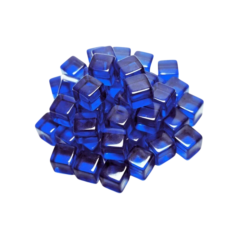 Green Stuff World Blue Cube tokens 1564