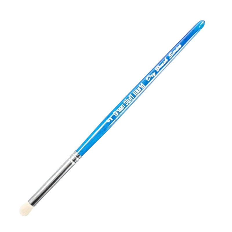 Green Stuff World Blue Series Dry Brush – Size 5 for Models & Miniatures 2954
