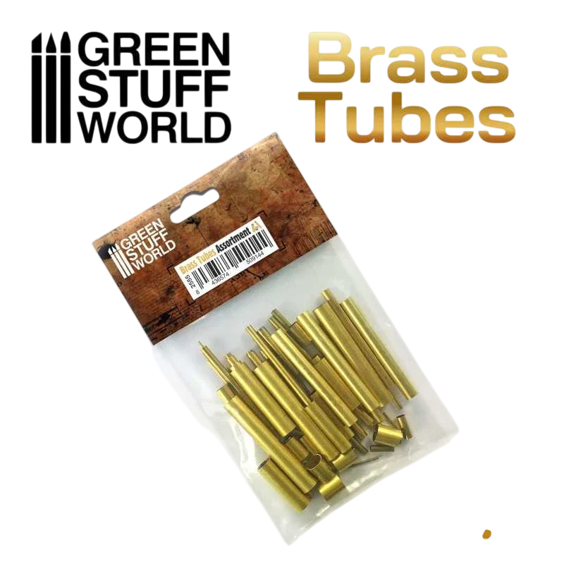 Green Stuff World Brass Tubes Assortment 2555