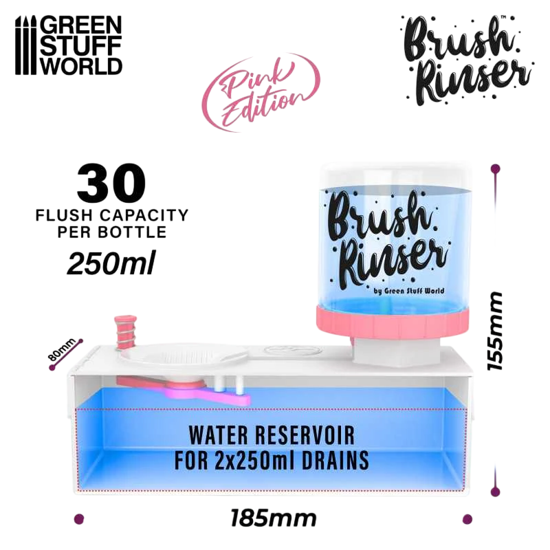 Green Stuff World Brush Rinser 11792 Pink Edition