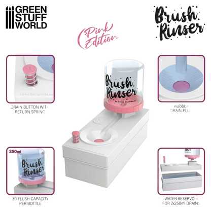 Green Stuff World Brush Rinser 11792 Pink Edition