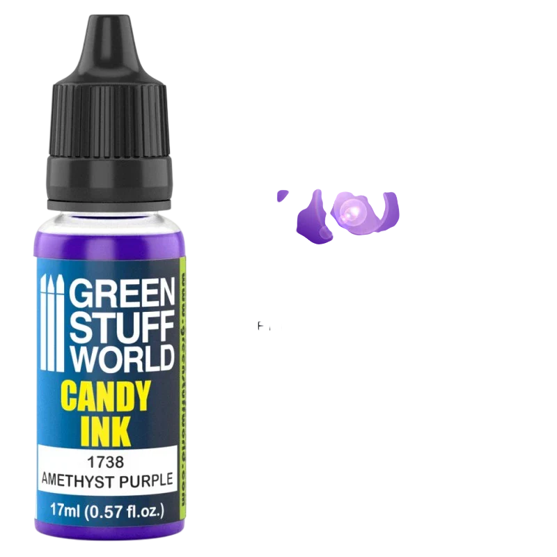 Green Stuff World –Candy Ink for Models and Miniatures Amethyst Purple 1738