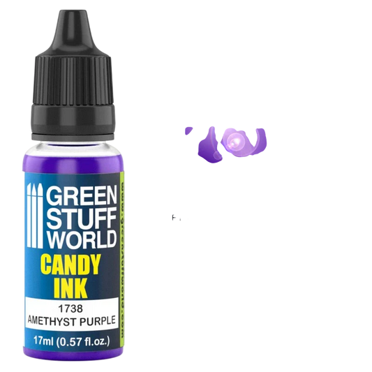 Green Stuff World –Candy Ink for Models and Miniatures Amethyst Purple 1738