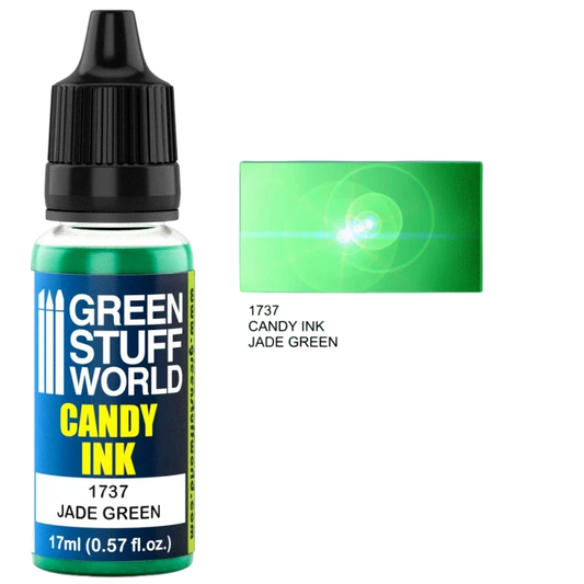 Green Stuff World –Candy Ink for Models and Miniatures Jade Green 1737