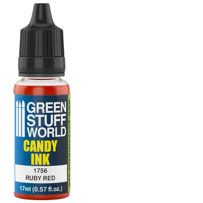 Green Stuff World –Candy Ink for Models and Miniatures Ruby Red 1756