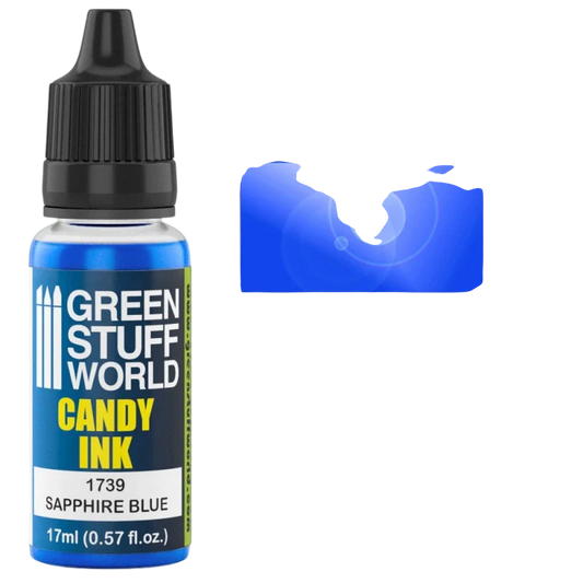 Green Stuff World –Candy Ink for Models and Miniatures Sapphire Blue 1739