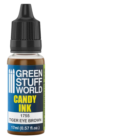 Green Stuff World –Candy Ink for Models and Miniatures Tiger Eye Brown 1755