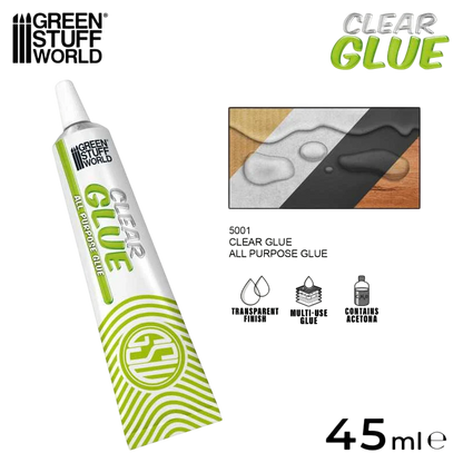 Green Stuff World Clear Silicone Glue 5001 Model and Miniature Glue