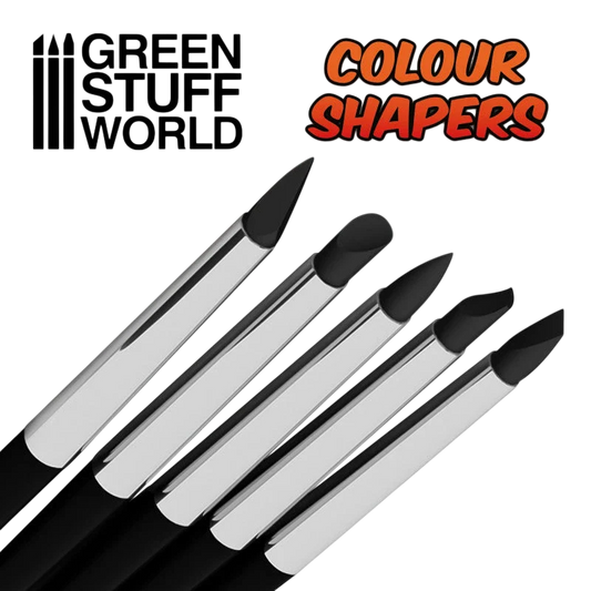 Green Stuff World Color Shaper Silicone Brushes Size 6 – Black Firm 1217