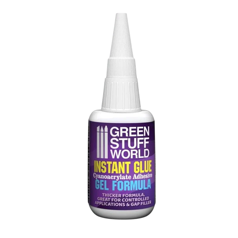 Green Stuff World Cyanoacrylate Super Glue Adhesive 20gr. - Gel Formula