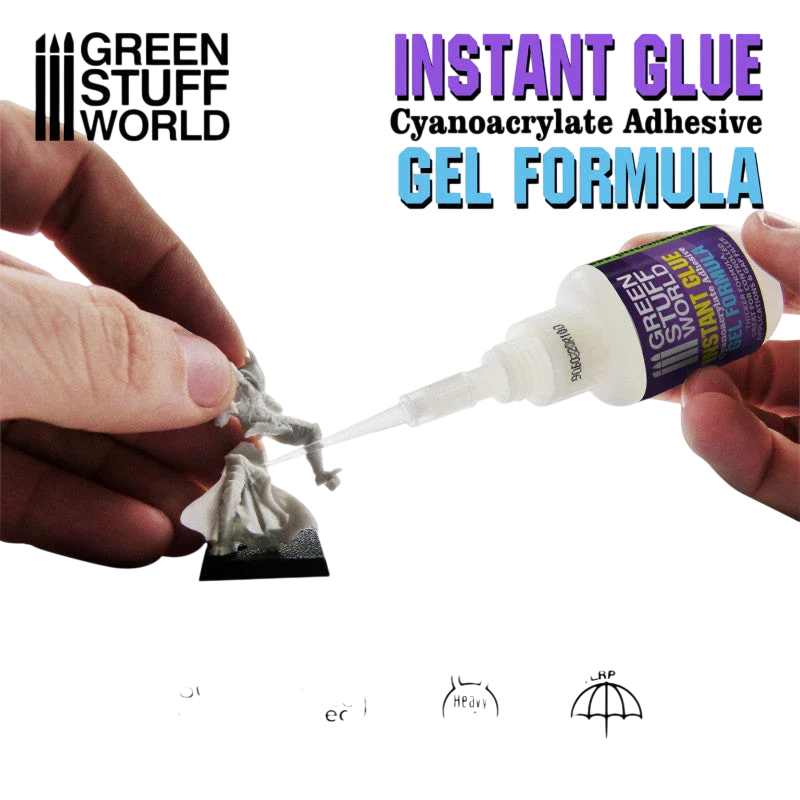 Green Stuff World Cyanoacrylate Super Glue Adhesive 20gr. - Gel Formula