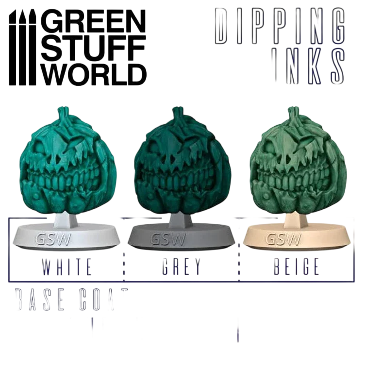 Green Stuff World Dipping Ink 60ml High Contrast Model Paint