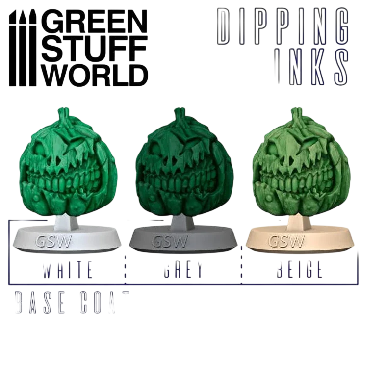 Green Stuff World Dipping Ink 60ml High Contrast Model Paint