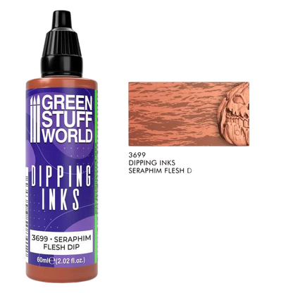 Green Stuff World Dipping Ink 60ml High Contrast Model Paint