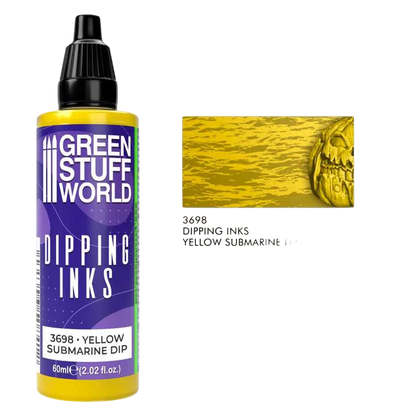 Green Stuff World Dipping Ink 60ml High Contrast Model Paint