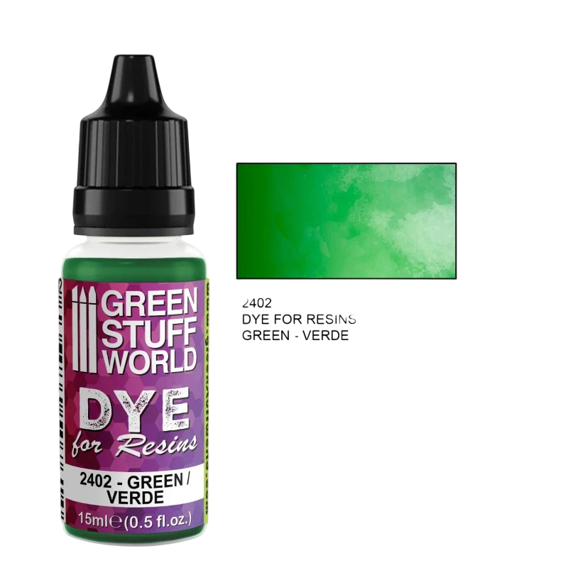 Green Stuff World GREEN Dye for Resins 2402